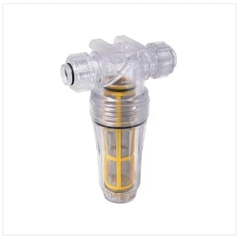 FILTRO DE LINHA COPO CURTO TRANSPARENTE 1/2